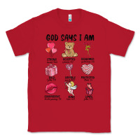 Red god says i am valentine's day Classic Tee - MaliasSmallBusiness