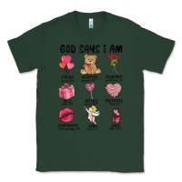 Sports Green god says i am valentine's day Classic Tee - MaliasSmallBusiness