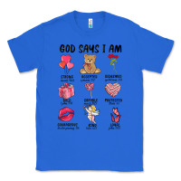 True Royal god says i am valentine's day Classic Tee - MaliasSmallBusiness