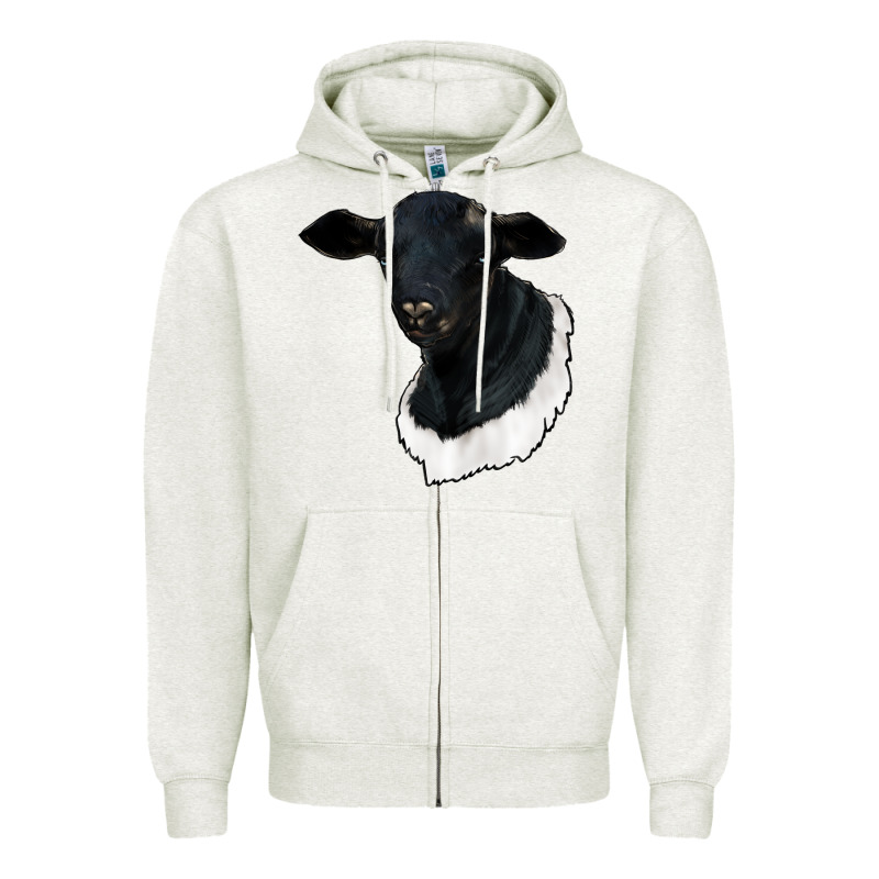 Dorper Sheep Zipper Hoodie by RanaPortraitStore | Teevron