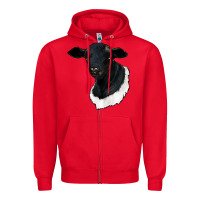 Red dorper sheep Zipper Hoodie - RanaPortraitStore