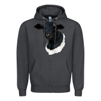 Smoke dorper sheep Zipper Hoodie - RanaPortraitStore