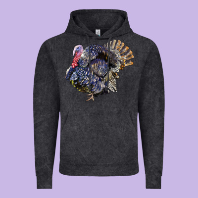 Bronze Turkey Vintage Hoodie Designed By Lillyallendesigns