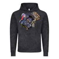Vintage Black Bronze Turkey Vintage Hoodie - LillyAllenDesigns