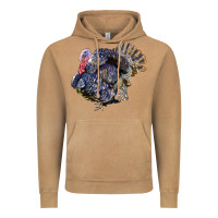 Vintage Camel Bronze Turkey Vintage Hoodie - LillyAllenDesigns