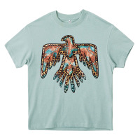Arona thunderbird leopard leather Heavy Core Tee - BarkalooDesign