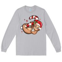 Moon Dust cute christmas sloth Long Sleeve Tee - MaliasSmallBusiness