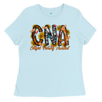 Baby Blue cna Ladies Tee - RacoonDesign