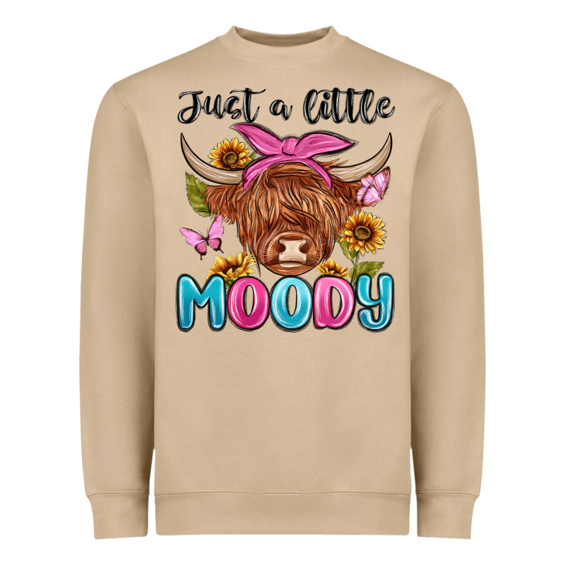 Just A Little Moody Heavyweight Sweatshirt by MaliasSmallBusiness | Teevron