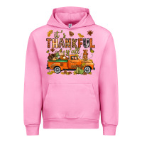 Fuchsia Pink it's thankful y'all with truck bbs Urban Hoodie - BundleAndBundleShop
