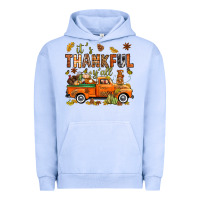 Pigment Grape Ice it's thankful y'all with truck bbs Urban Hoodie - BundleAndBundleShop