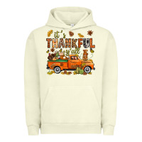 Pigment Pistachio it's thankful y'all with truck bbs Urban Hoodie - BundleAndBundleShop