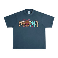 Midnight Navy mama cow Urban Heavy Tee - MaliasSmallBusiness