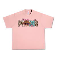 Salmon mama cow Urban Heavy Tee - MaliasSmallBusiness