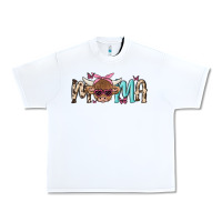 White mama cow Urban Heavy Tee - MaliasSmallBusiness