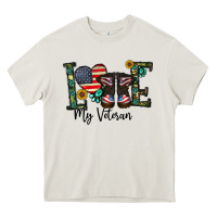 Love My Veteran Heavy Core Tee | Teevron
