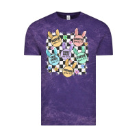 Cloud Purple easter bunny candy Vintage Tee - MaliasSmallBusiness