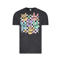 Vintage Black easter bunny candy Vintage Tee - MaliasSmallBusiness