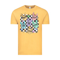 Vintage Mustard easter bunny candy Vintage Tee - MaliasSmallBusiness