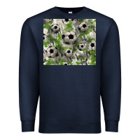 Navy Soccer tumbler Premium Sweatshirt - HowdyJamesFarm