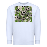 White Soccer tumbler Premium Sweatshirt - HowdyJamesFarm
