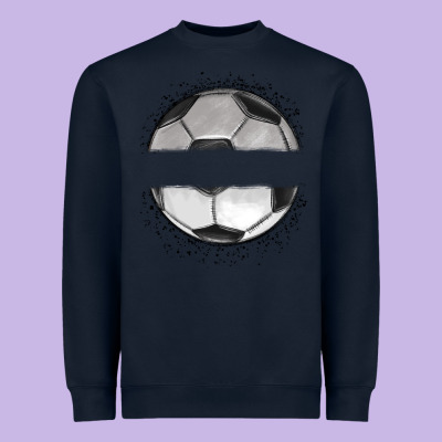 Custom Soccer Heavyweight Sweatshirt Designed By Maliassmallbusiness