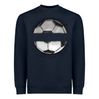 Navy custom soccer Heavyweight Sweatshirt - MaliasSmallBusiness