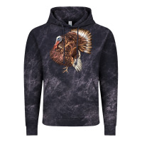 Cloud Black Bourbon Red Turkey Vintage Hoodie - LillyAllenDesigns