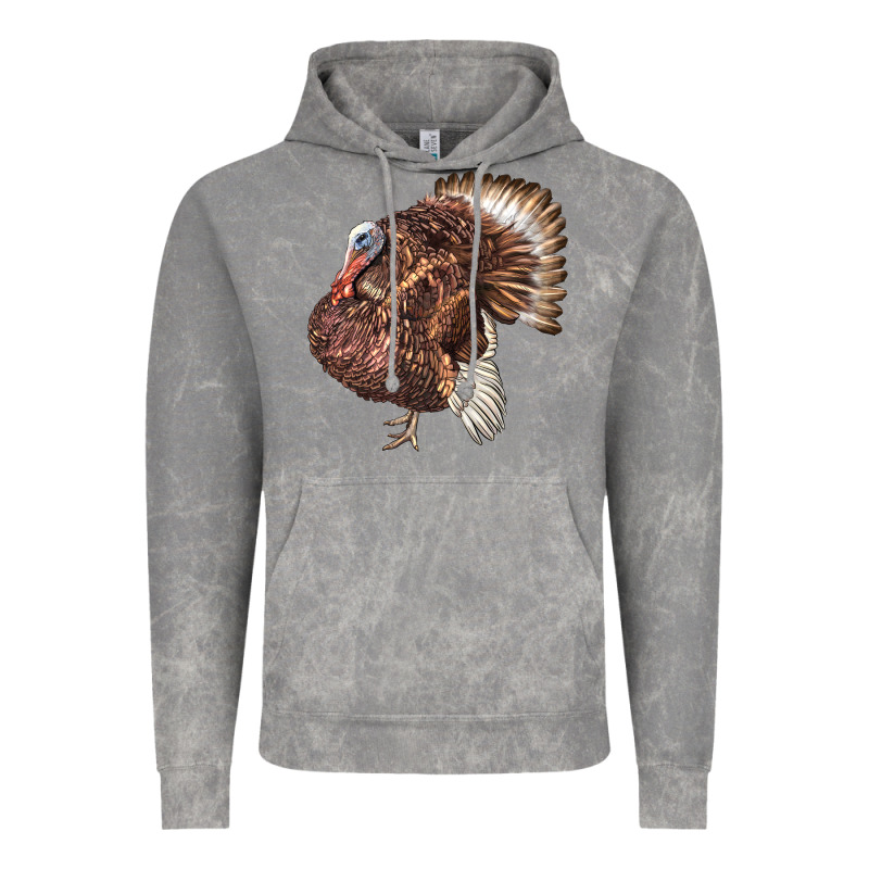 Bourbon Red Turkey Vintage Hoodie by LillyAllenDesigns | Teevron