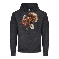 Vintage Black Bourbon Red Turkey Vintage Hoodie - LillyAllenDesigns
