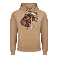 Vintage Coffee Bourbon Red Turkey Vintage Hoodie - LillyAllenDesigns