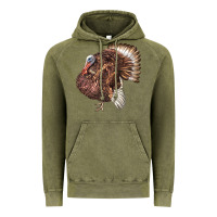 Vintage Olive Bourbon Red Turkey Vintage Hoodie - LillyAllenDesigns