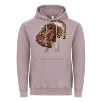Vintage Zinc Bourbon Red Turkey Vintage Hoodie - LillyAllenDesigns