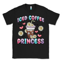 Black iced coffee princess Classic Tee - MaliasSmallBusiness