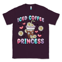 Plum iced coffee princess Classic Tee - MaliasSmallBusiness