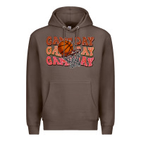 Coffee game day game day game day basketball Premium Hoodie - HowdyJamesFarm