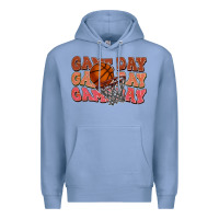 Colony Blue game day game day game day basketball Premium Hoodie - HowdyJamesFarm