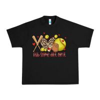 Black rub some dirt on it softball Urban Heavy Tee - MaliasSmallBusiness