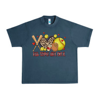 Midnight Navy rub some dirt on it softball Urban Heavy Tee - MaliasSmallBusiness