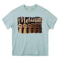 Melanin American Flag Heavy Core Tee | Teevron
