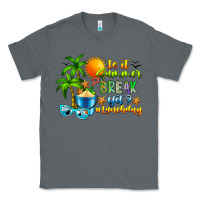 Charcoal Heather Is It Summer Break Classic Tee - CowhideDigitalArt