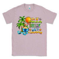 Lilac Is It Summer Break Classic Tee - CowhideDigitalArt