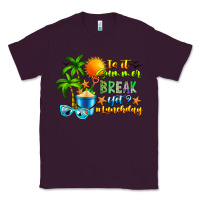 Plum Is It Summer Break Classic Tee - CowhideDigitalArt