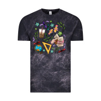 Cloud Black teacher tools Vintage Tee - MaliasSmallBusiness