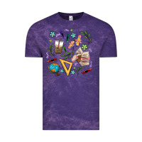Cloud Purple teacher tools Vintage Tee - MaliasSmallBusiness