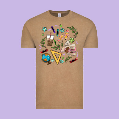 Teacher Tools Vintage Tee Designed By Maliassmallbusiness