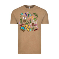 Vintage Coffee teacher tools Vintage Tee - MaliasSmallBusiness
