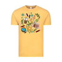 Vintage Mustard teacher tools Vintage Tee - MaliasSmallBusiness