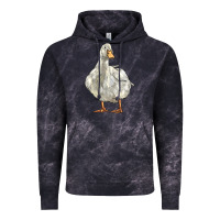 Cloud Black american pekin duck Vintage Hoodie - LillyAllenDesigns