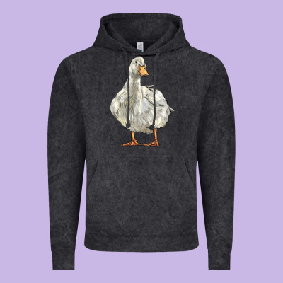 American Pekin Duck Vintage Hoodie Designed By Lillyallendesigns